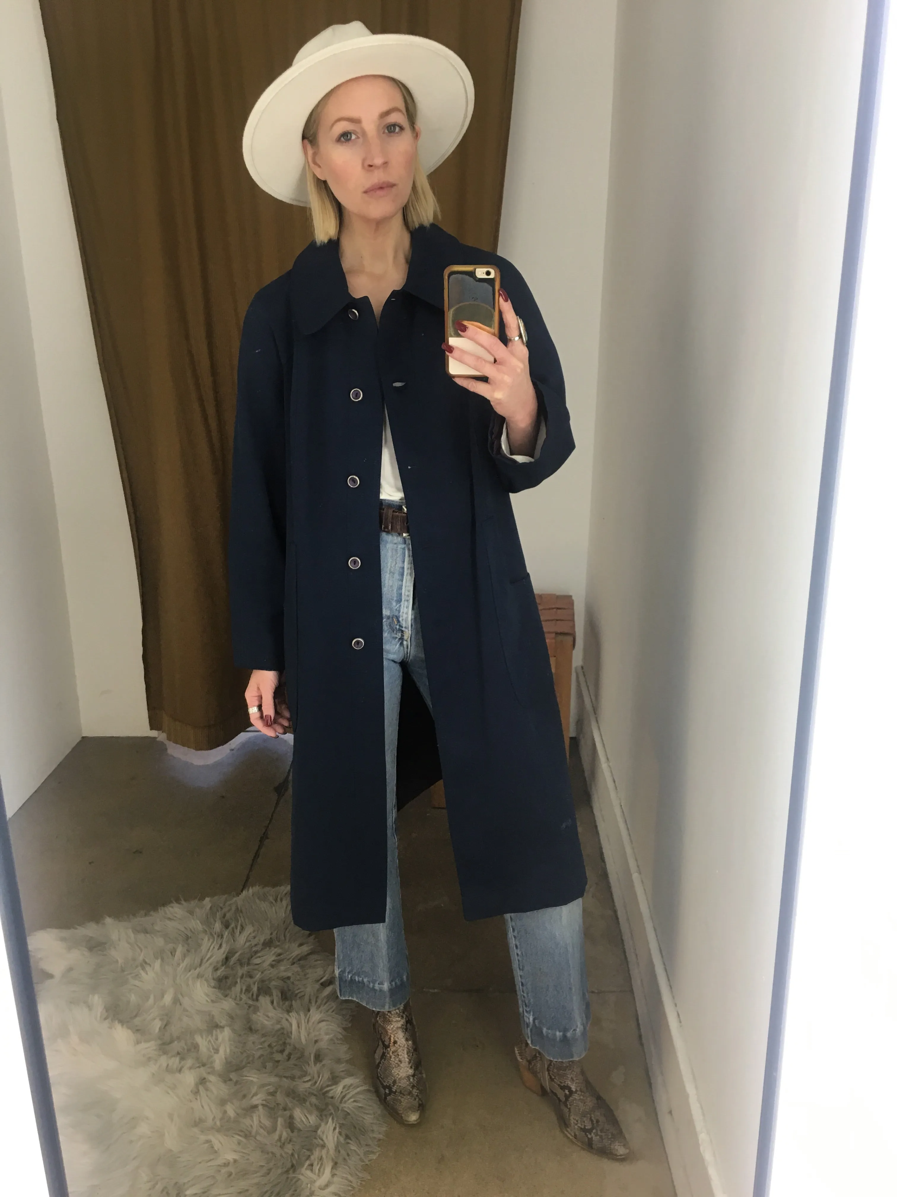 70's FORECASTER INTERNATIONAL COAT / LARGE