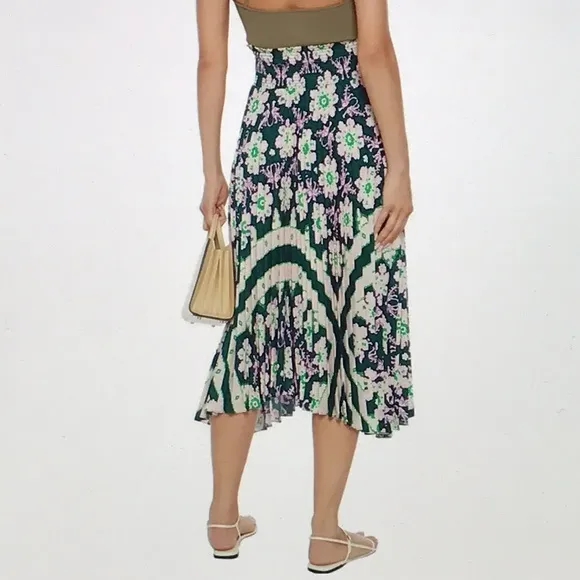 A.L.C. Sonali pleated midi skirt 6