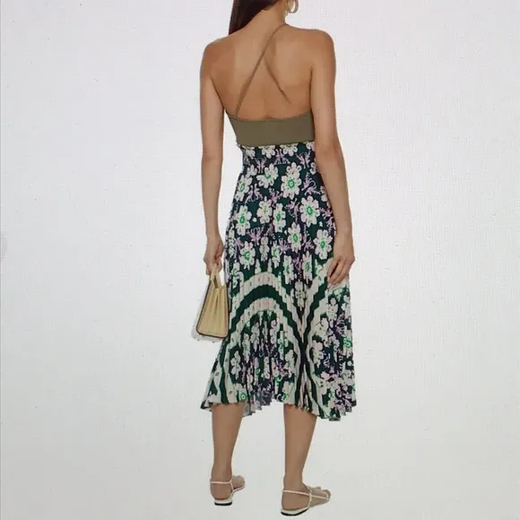 A.L.C. Sonali pleated midi skirt 6