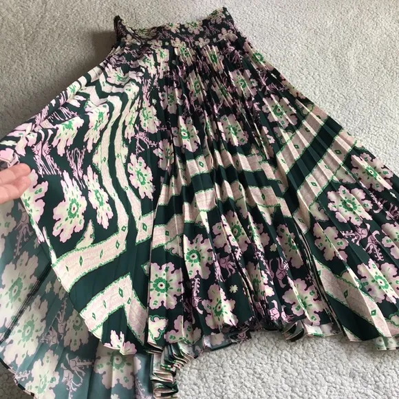 A.L.C. Sonali pleated midi skirt 6