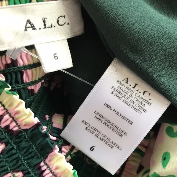 A.L.C. Sonali pleated midi skirt 6