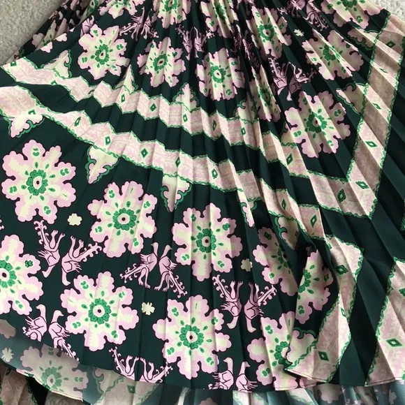 A.L.C. Sonali pleated midi skirt 6
