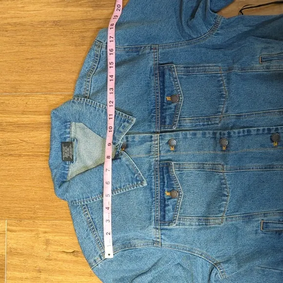 Alpine Swiss Denim Jean Trucker Jacket