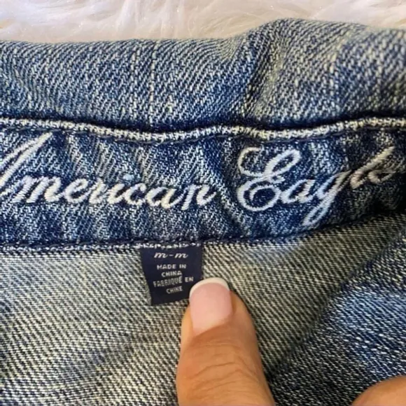 AMERICAN eagle denim jacket size M
