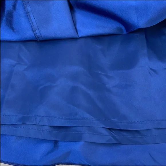 Ann Taylor blue pleated skirt size 8