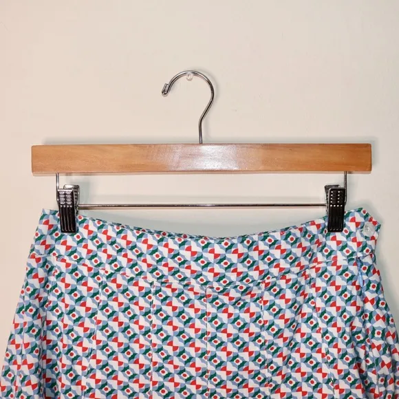 Anthropologie Maeve Pleated Mini Skirt