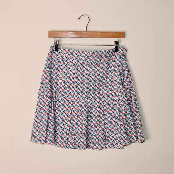 Anthropologie Maeve Pleated Mini Skirt