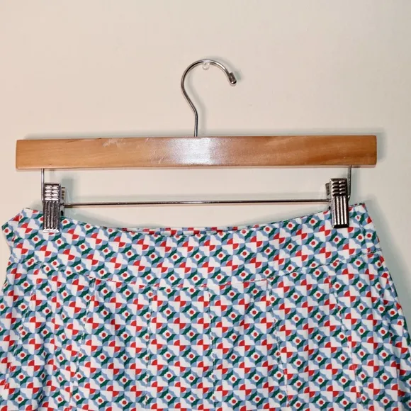 Anthropologie Maeve Pleated Mini Skirt