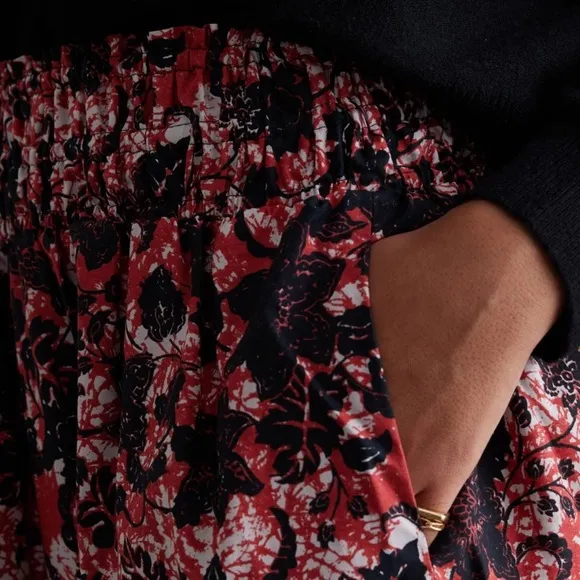 Anthropologie Maeve Somerset Maxi Skirt