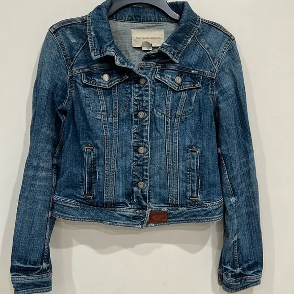 Anthropologie Pilcro And The Letterpress Denim Jacket Size S