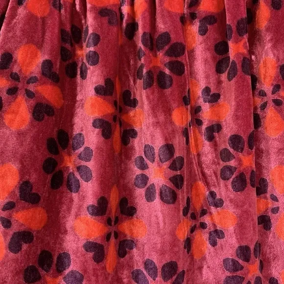 Anthropologie The Somerset Maxi Skirt Velvet Edition NEW
