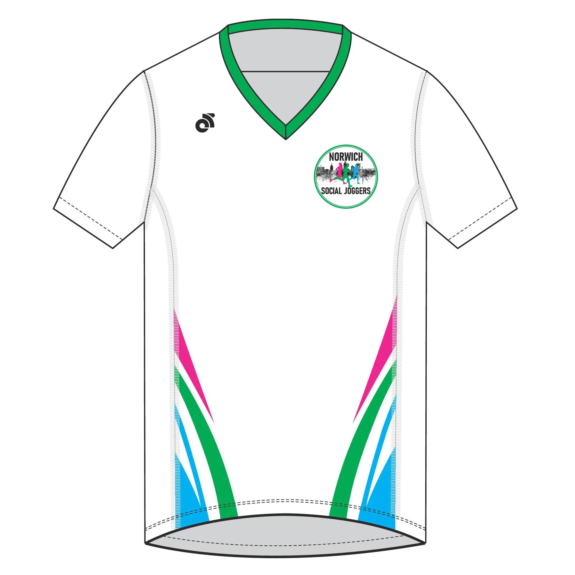 Apex Men's Run Top V-Neck