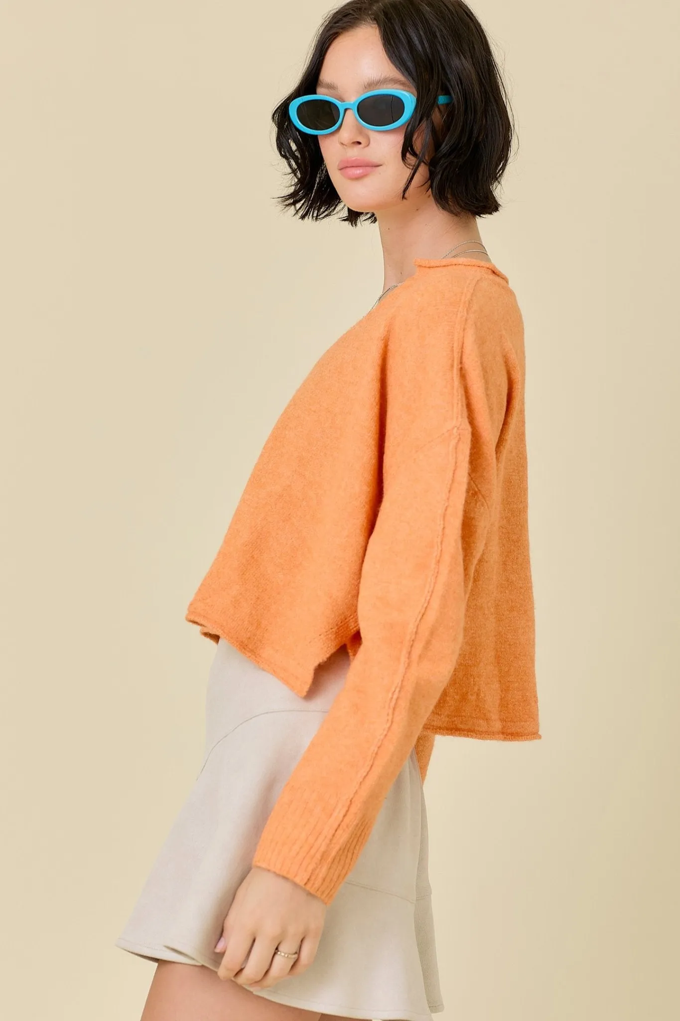 Apricot Sweater