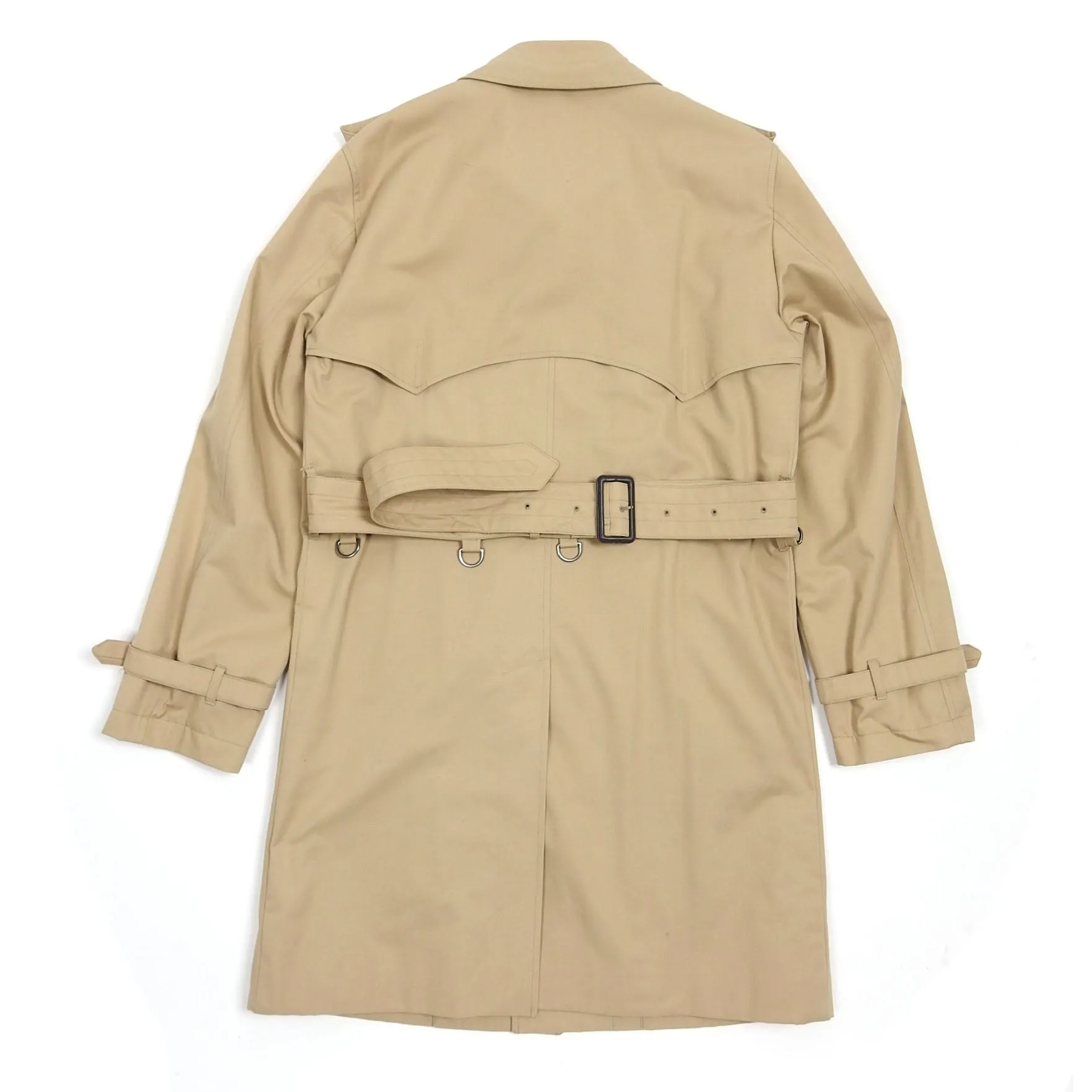 Aquascutum Beige Trench Coat Size 42