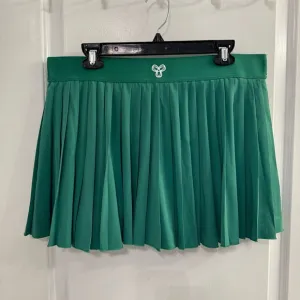 Aritzia Tna TnAction TnaMOVE Scale Pleated Skirt Skort Kelly Green XL