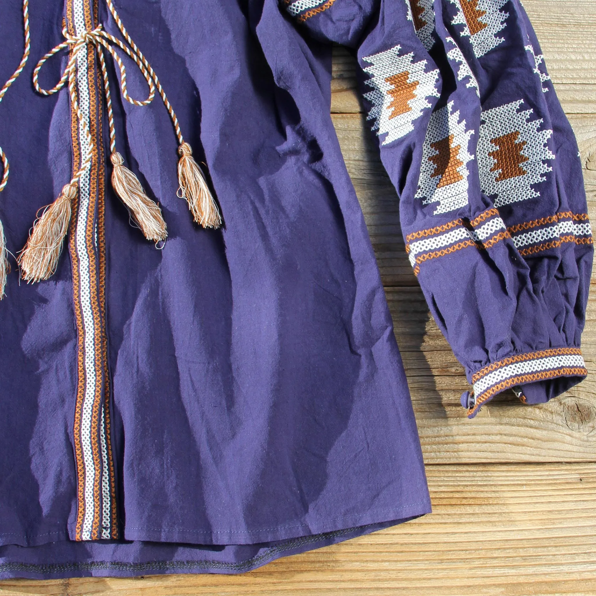 Arizona Sky Blouse in Navy (wholesale)