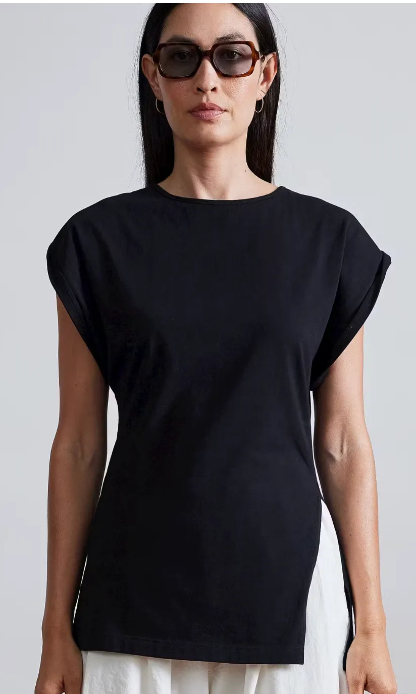 Asymmetric Tunic Tee