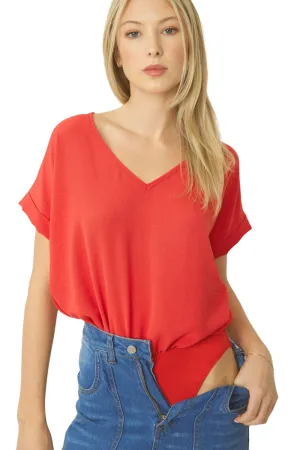 AYLA TOP - TANGERINE
