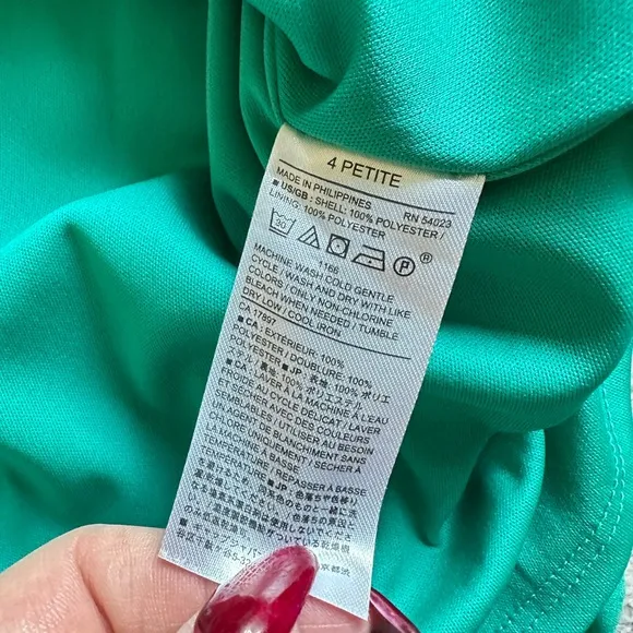 Banana Republic cold shoulder dress