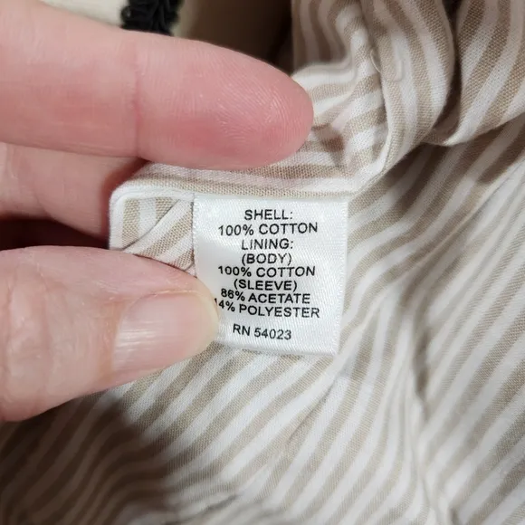 Banana Republic Trench Coat Classic Beige Women's  Small Petite Khaki Ja…