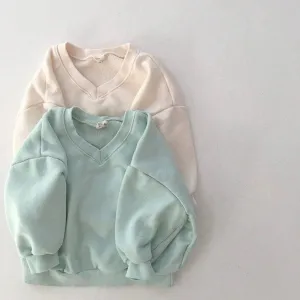 Bardot V-neck Sweatshirt