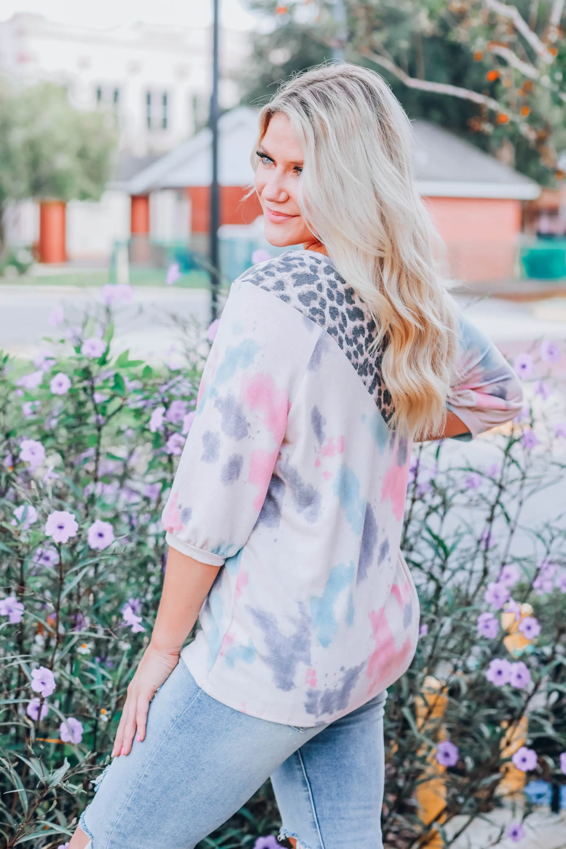 Below 70 V-Neck Top