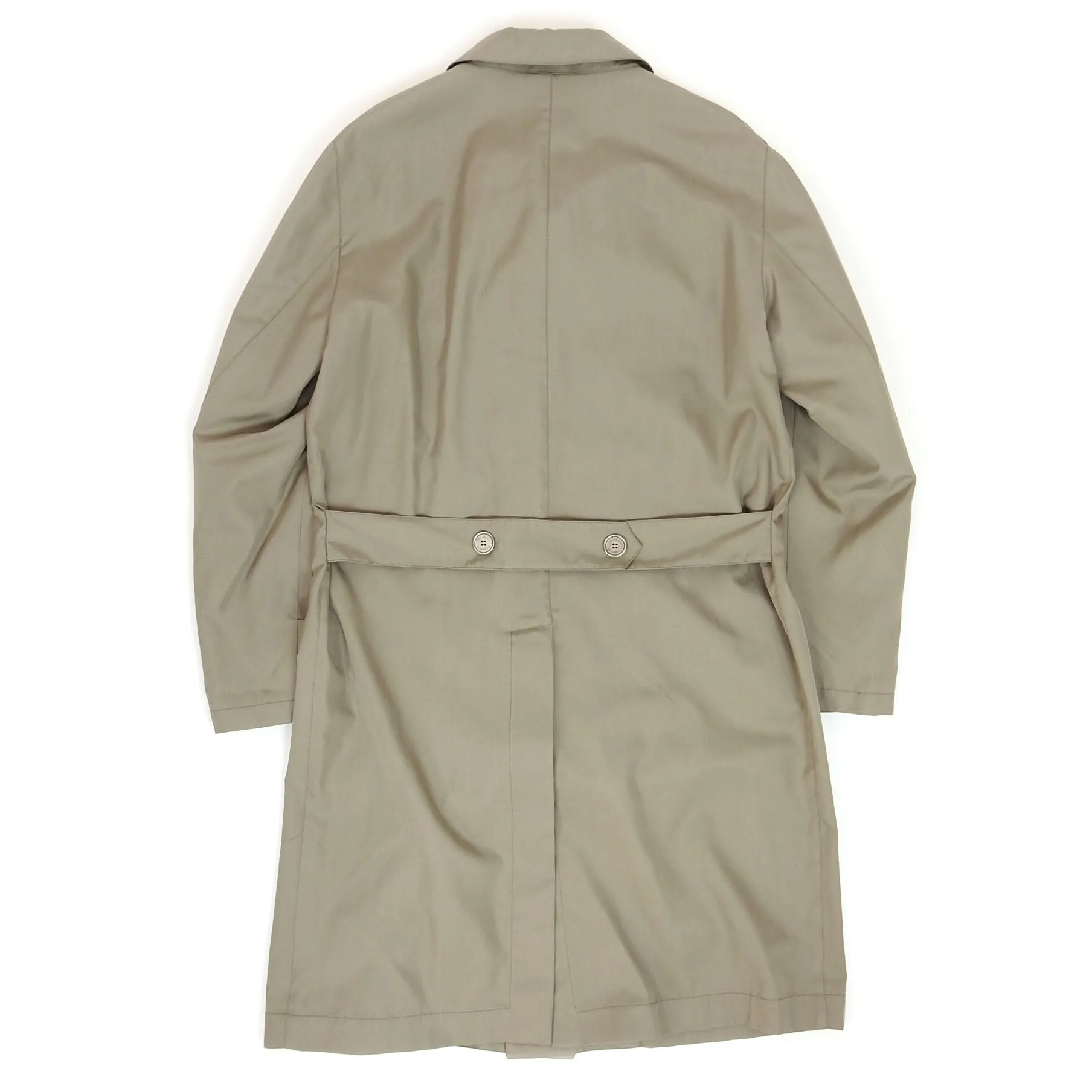 Brunello Cucinelli S/S'22 Silk Trench Coat Size 50