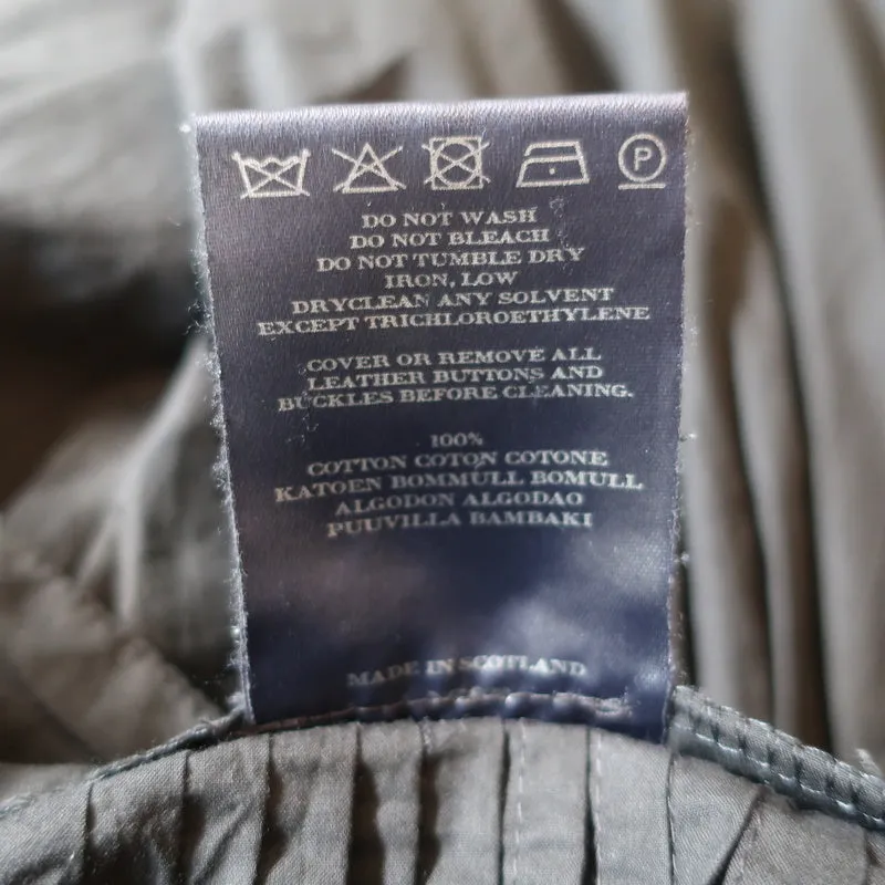 Burberry Pleated Skirt Black Pintucked Cotton Size US 8