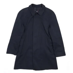 Burberrys Vintage Navy Trench Coat Size 54