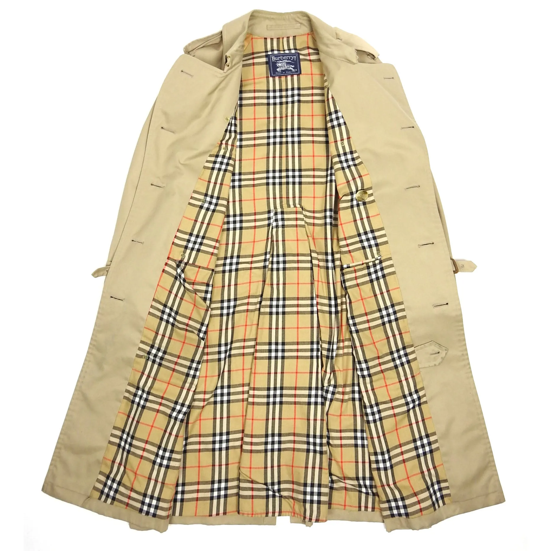 Burberrys Vintage Trench Coat Size 38R