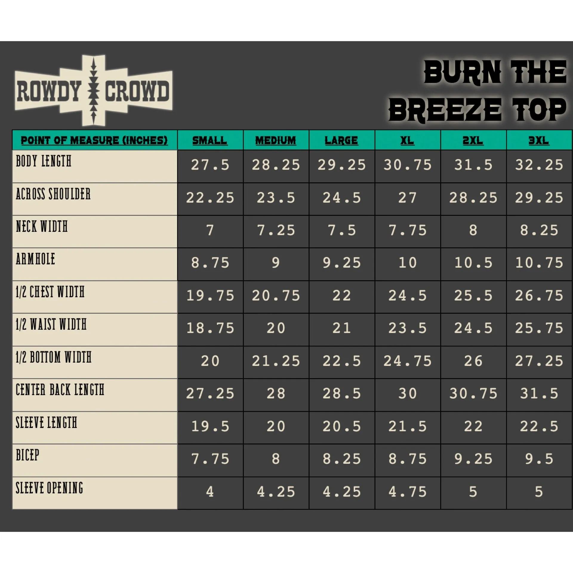 Burn the Breeze Top