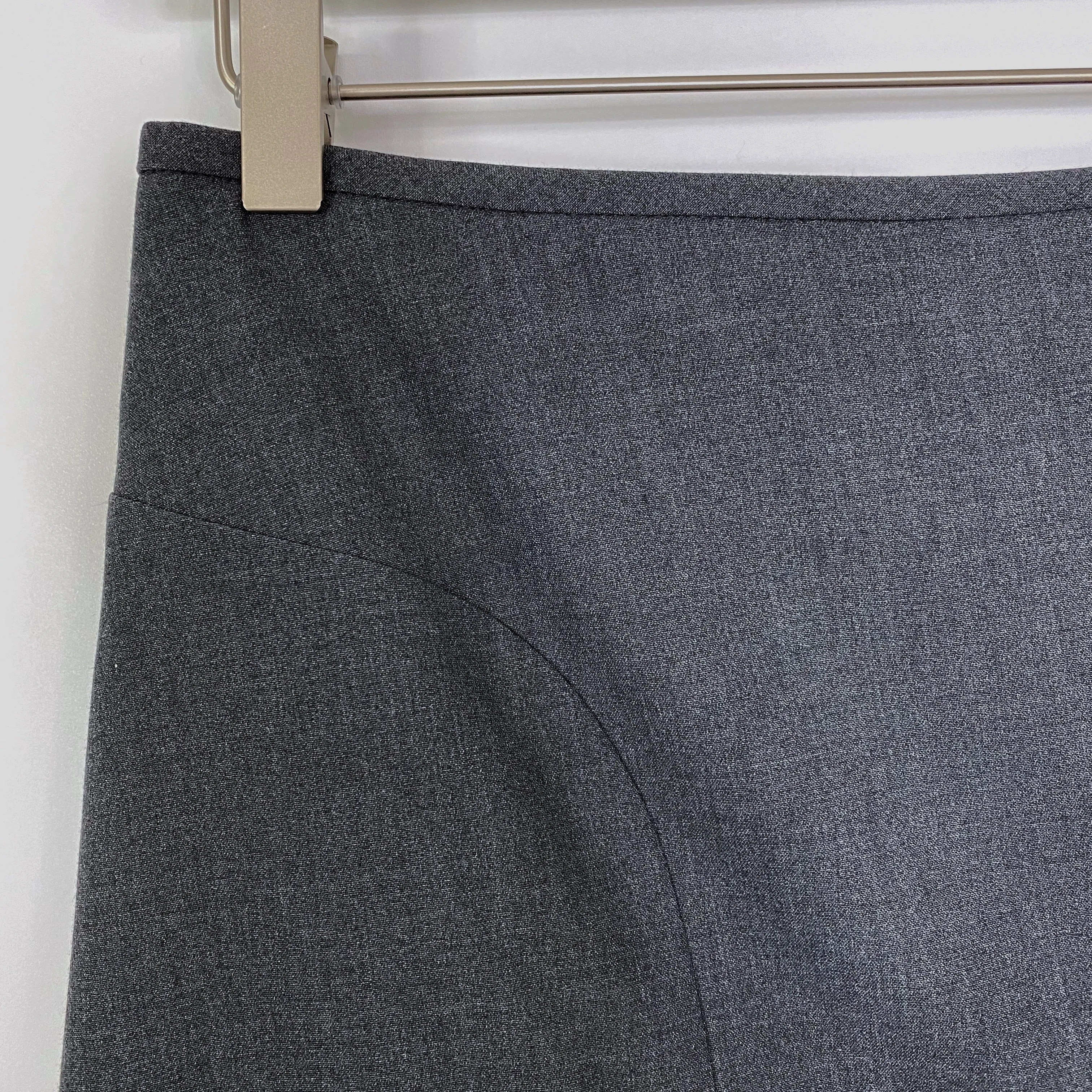 Calvin Klein NWT Gray A-Line Career Wear Skirt