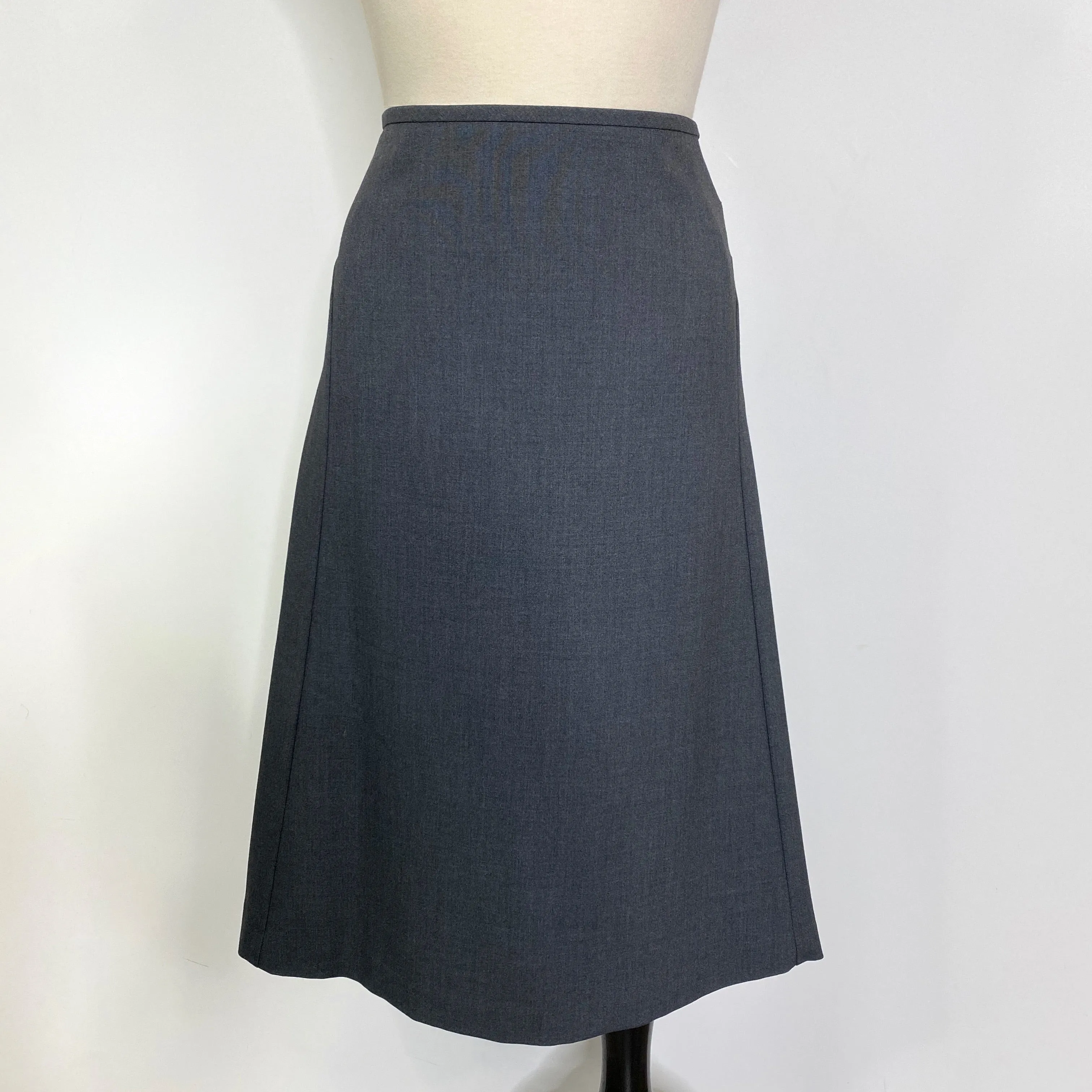 Calvin Klein NWT Gray A-Line Career Wear Skirt