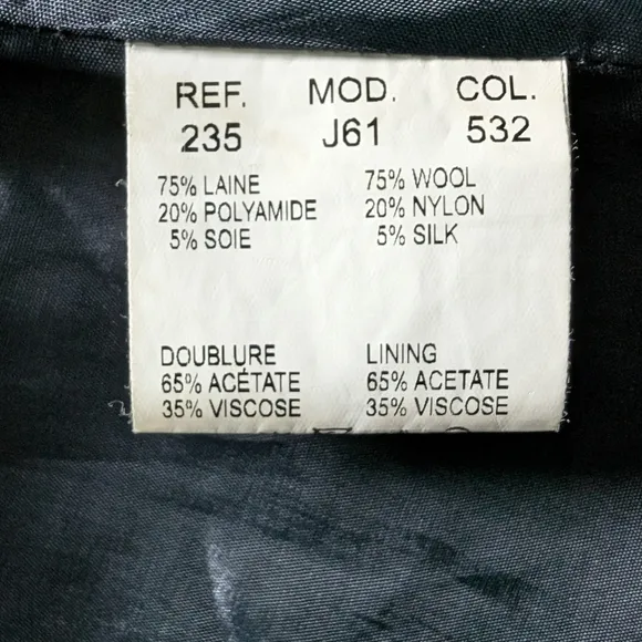 Carven A-line mini lined skirt sz L
