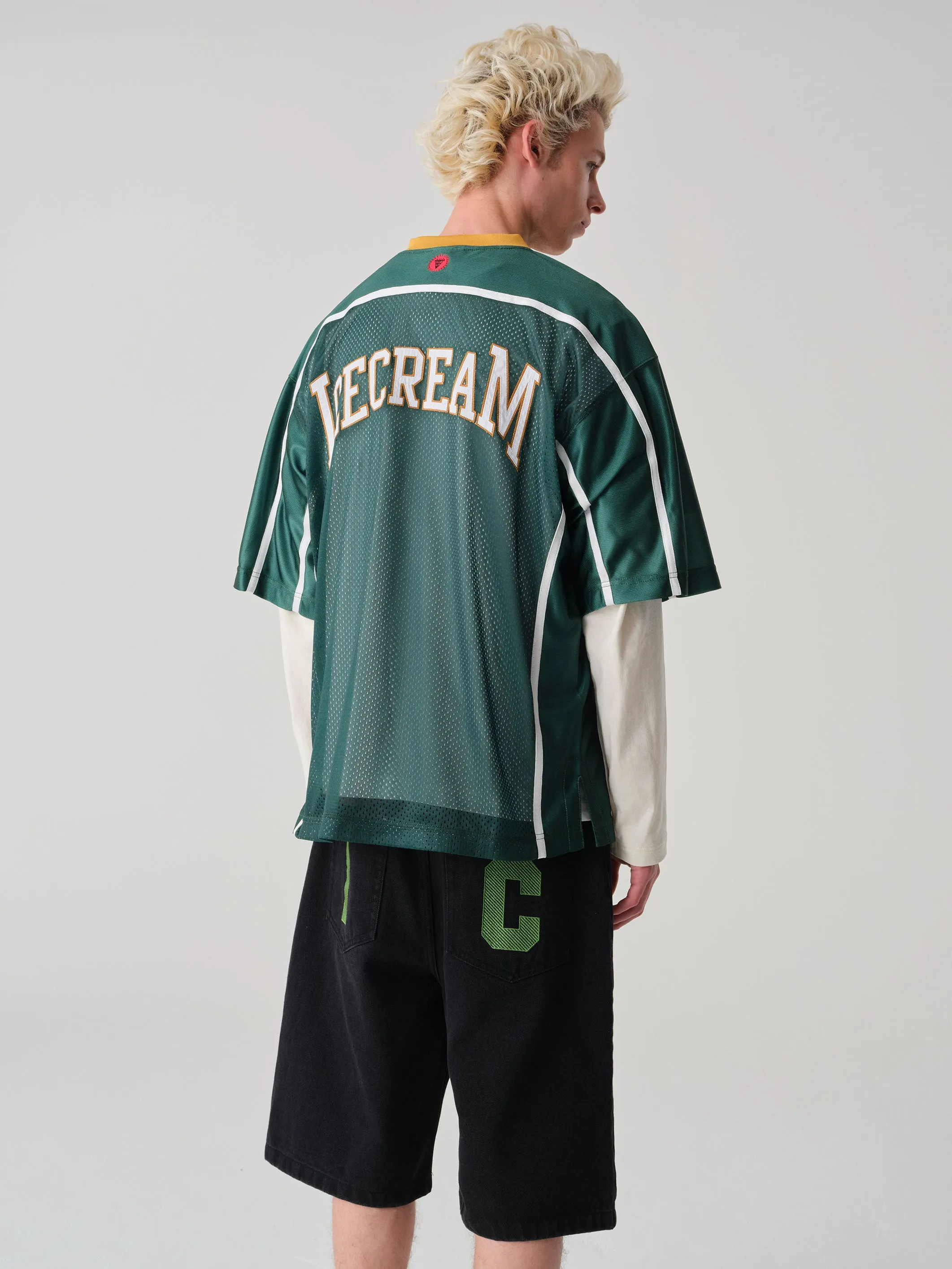 Cherry Applique Football Top