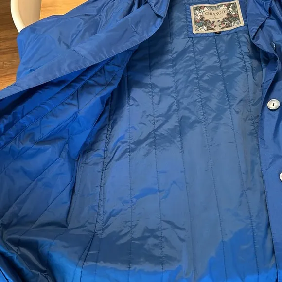 Chiango by Fleet Street Blue  Trench Coat