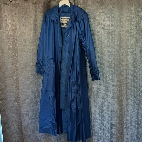 Chiango by Fleet Street Blue  Trench Coat