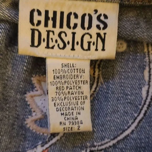 Chico's Jean Jacket