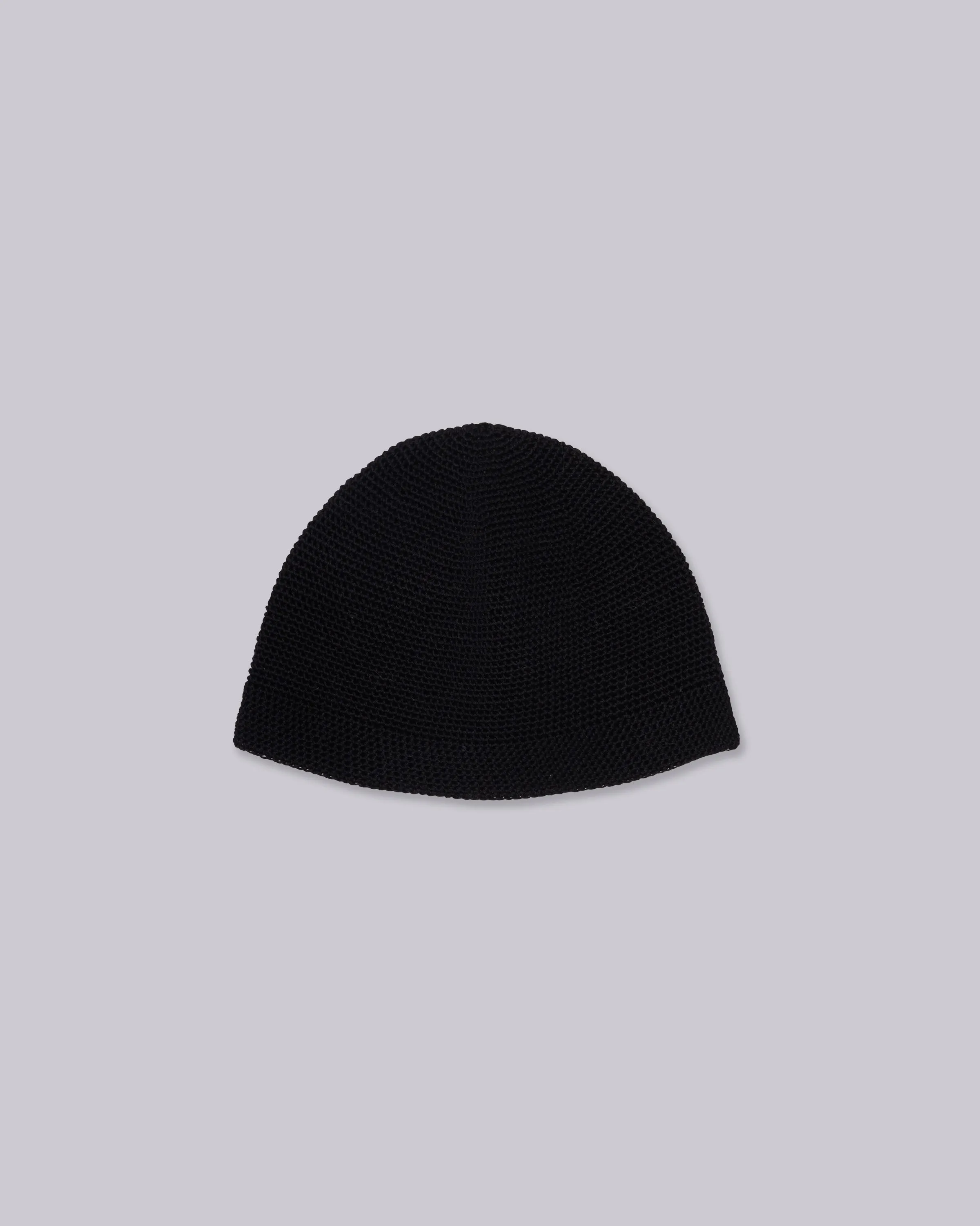 Crochet Beanie in Black