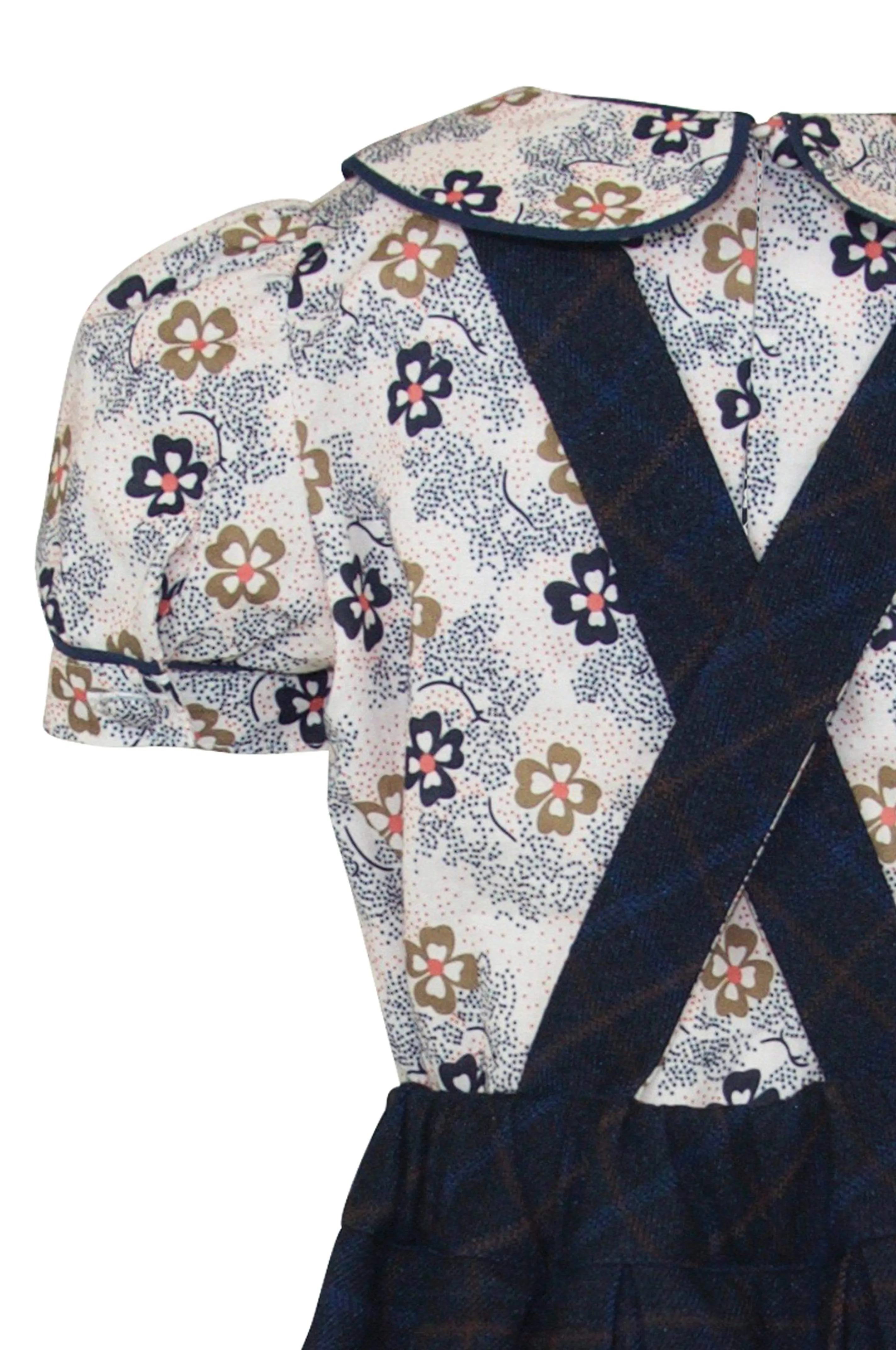Daisy : Pinafore & blouse set