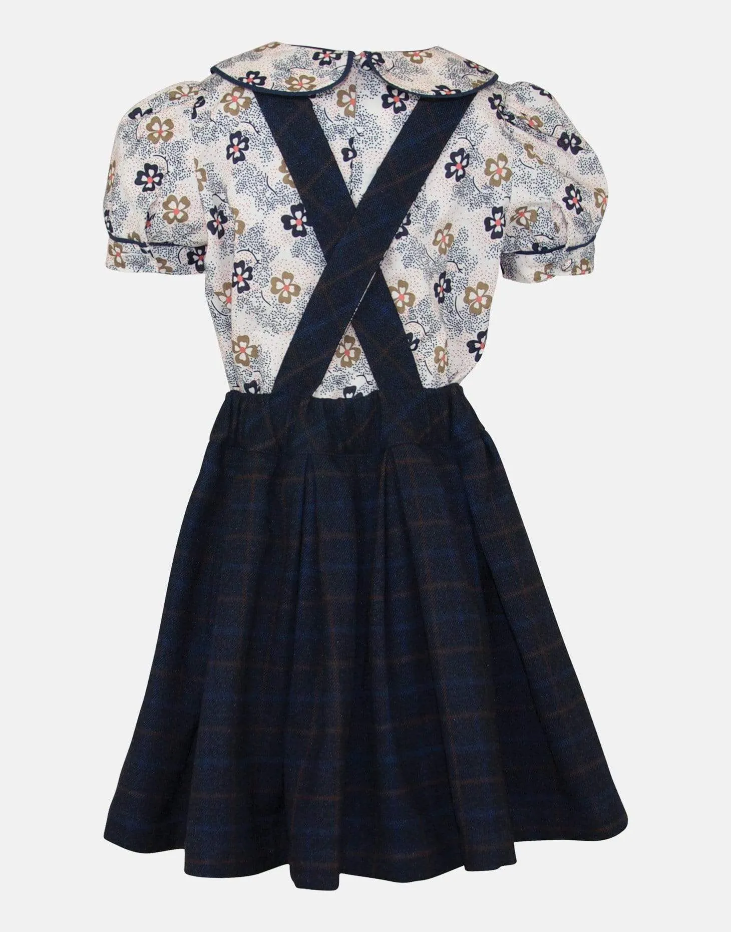 Daisy : Pinafore & blouse set