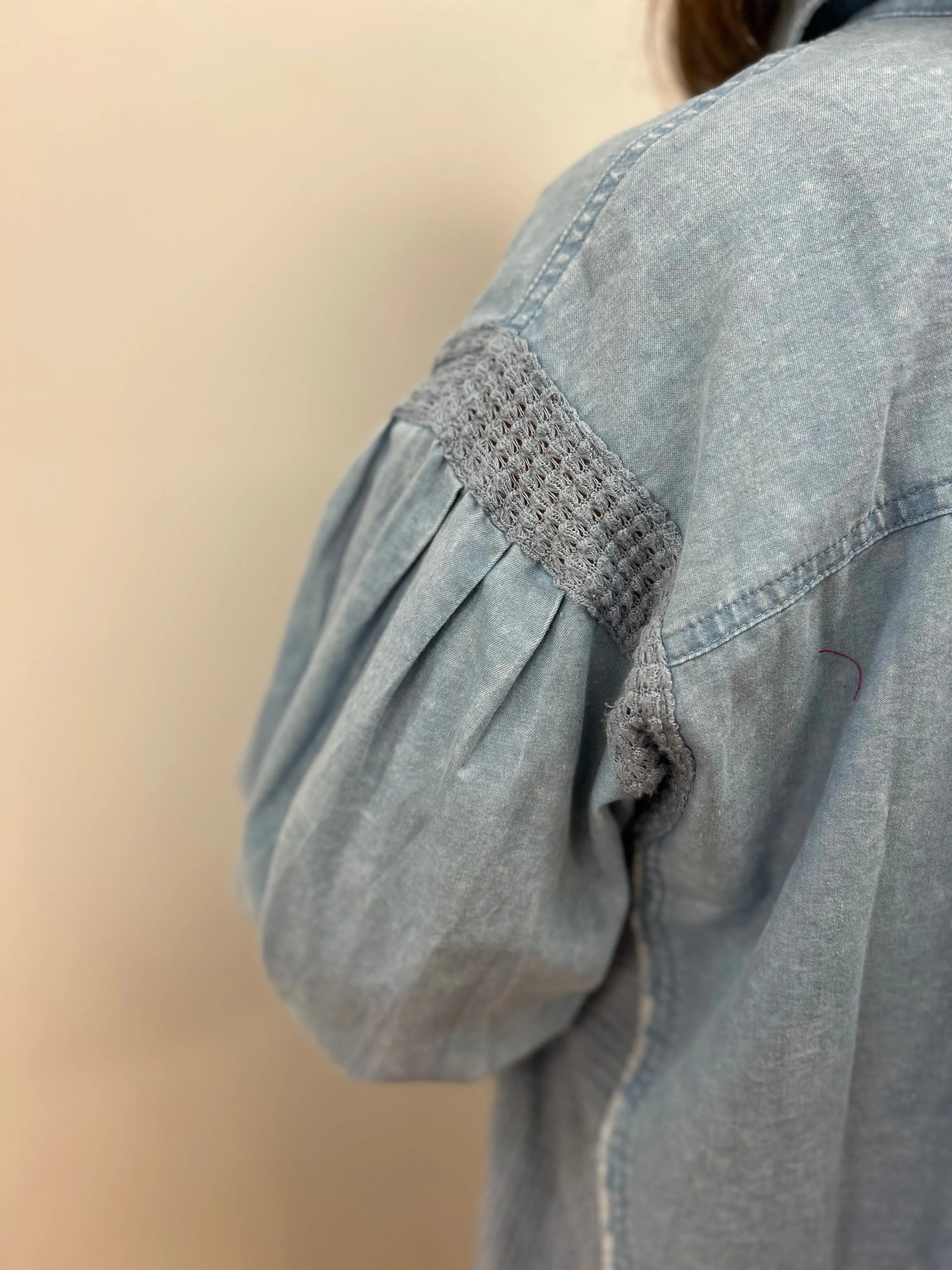 Danielle Denim Blouse