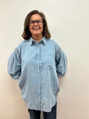 Danielle Denim Blouse