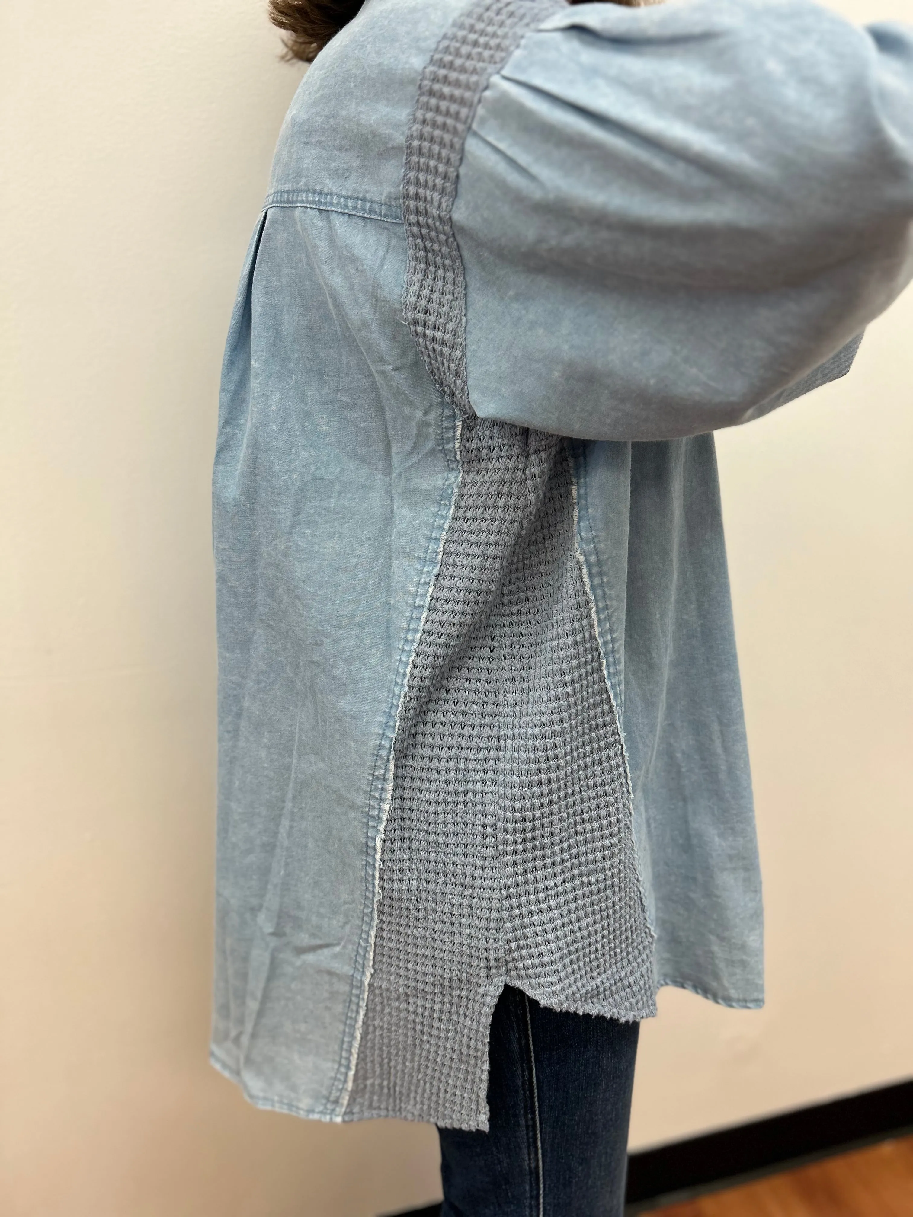 Danielle Denim Blouse