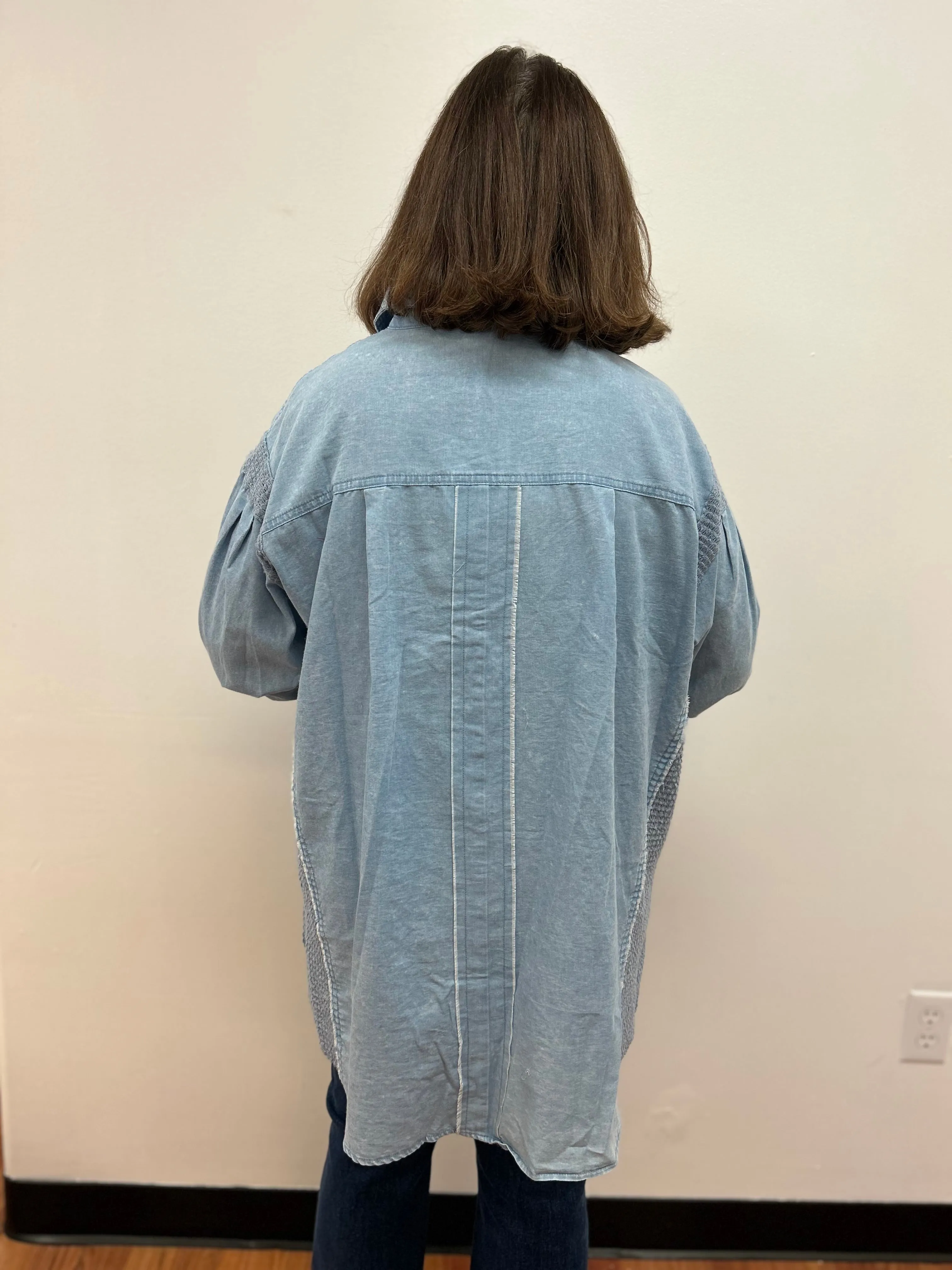 Danielle Denim Blouse
