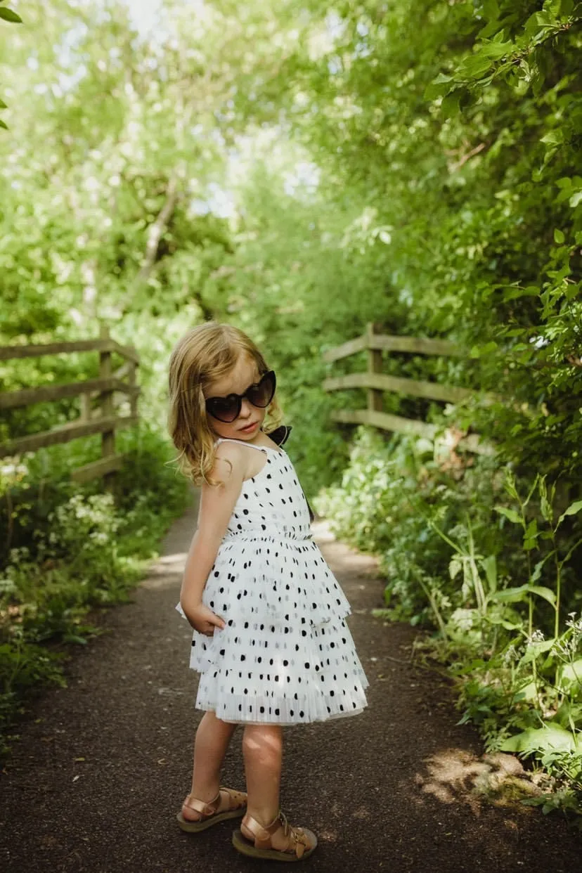 Delphine Pleated Tutu Dress