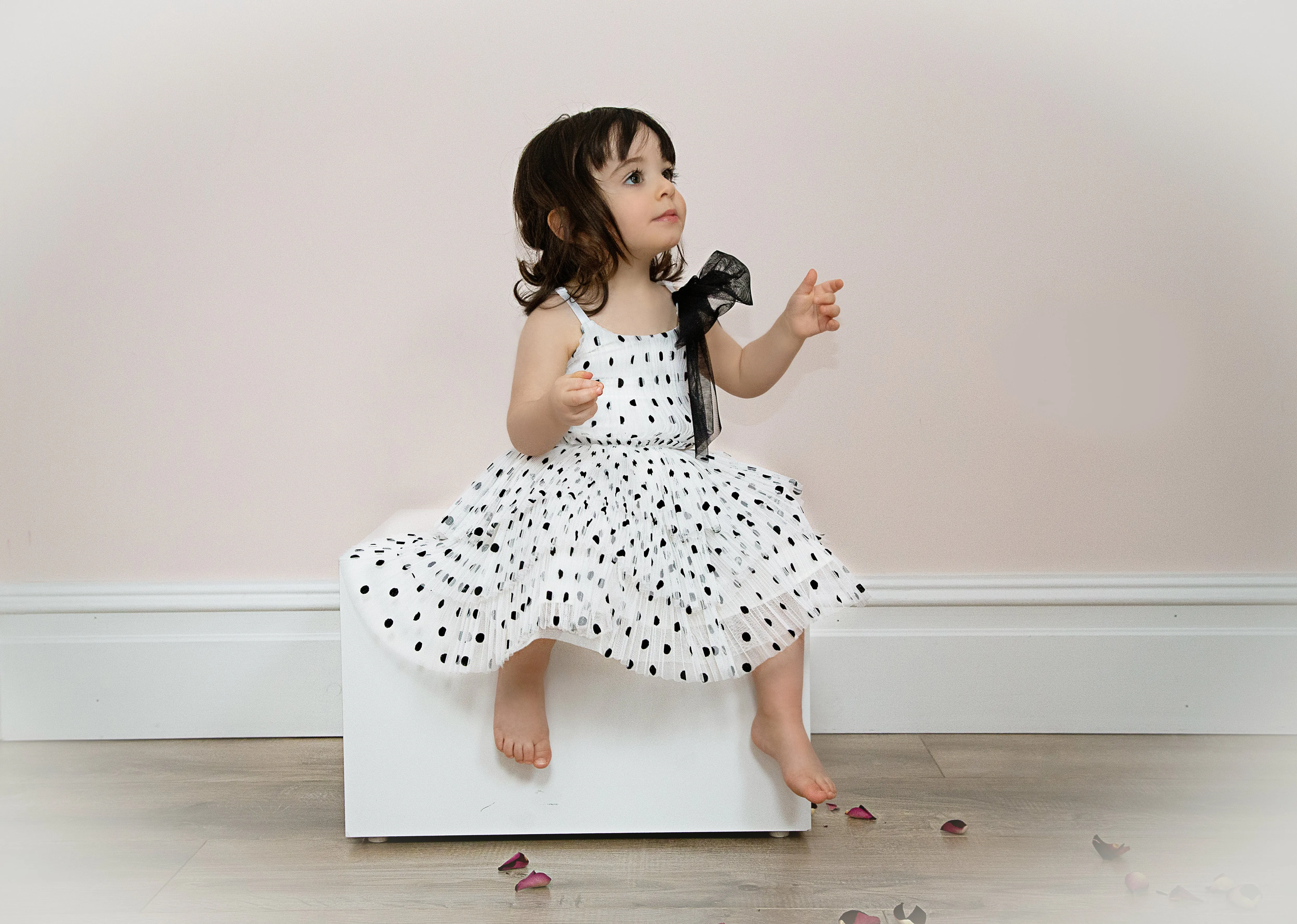 Delphine Pleated Tutu Dress