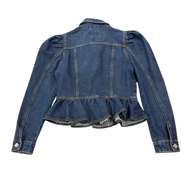 Denim Blvd Denim Cropped Jacket Women's Size S