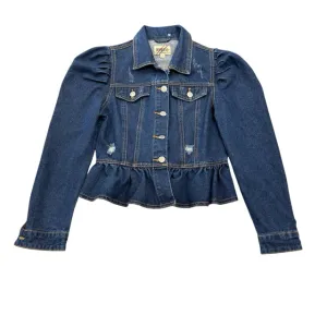 Denim Blvd Denim Cropped Jacket Women's Size S