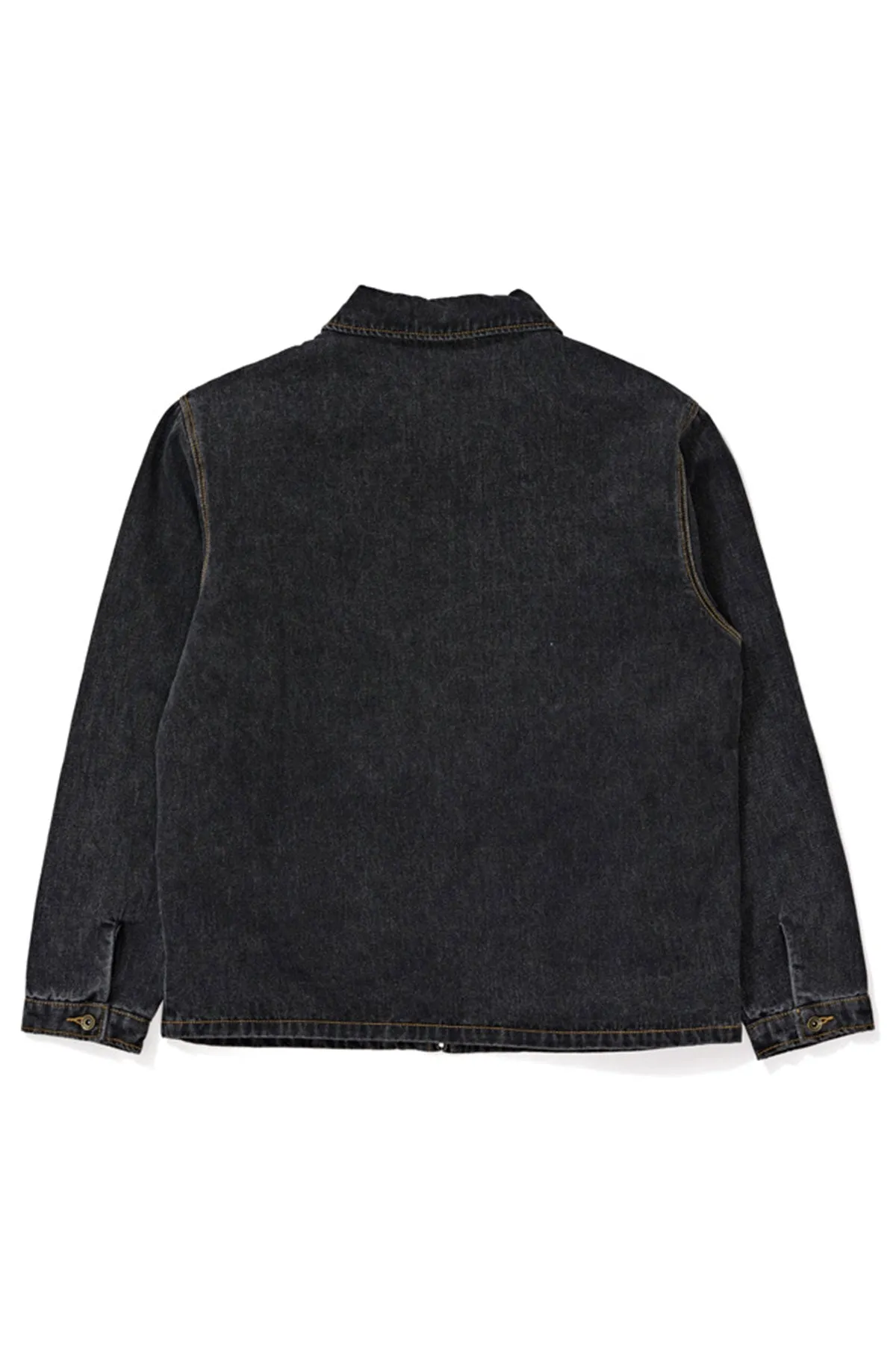 Denim Work Jacket - Washed Black